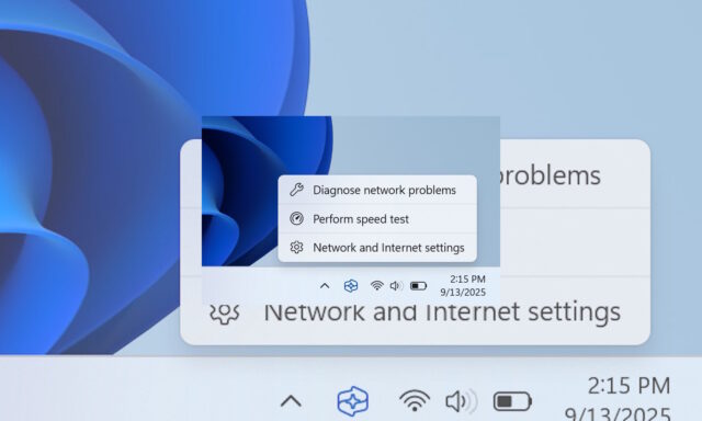 Windows 11 internet speed test
