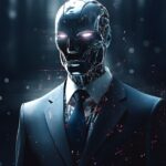 AI robot CEO