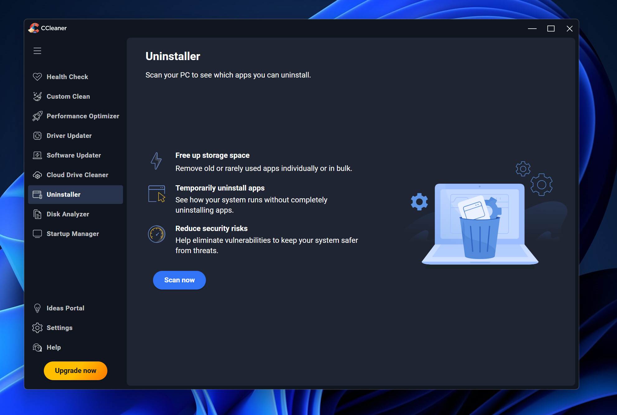 CCleaner 7 Uninstaller