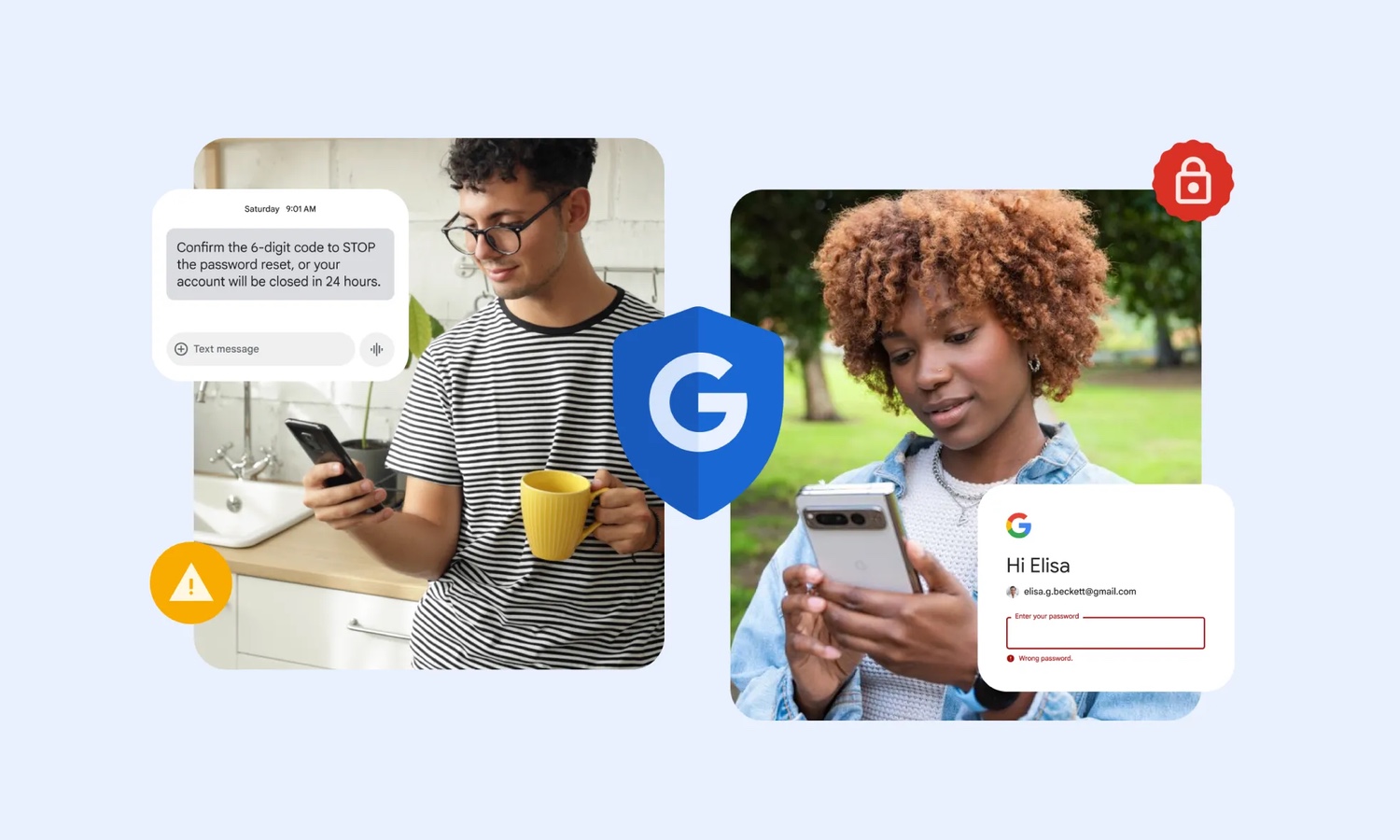 Google password recovery
