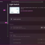 Light Switch PowerToys