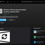Microsoft Store Windows 10 Extended Security Updates