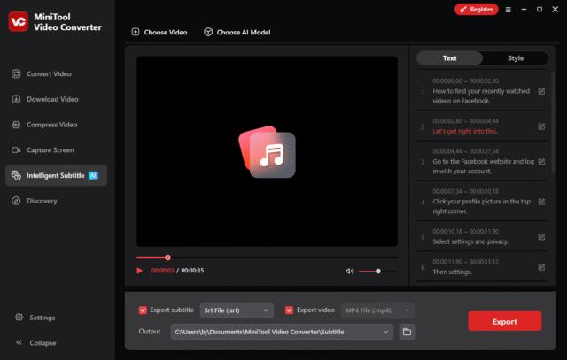 MiniTool Video Converter 4.5