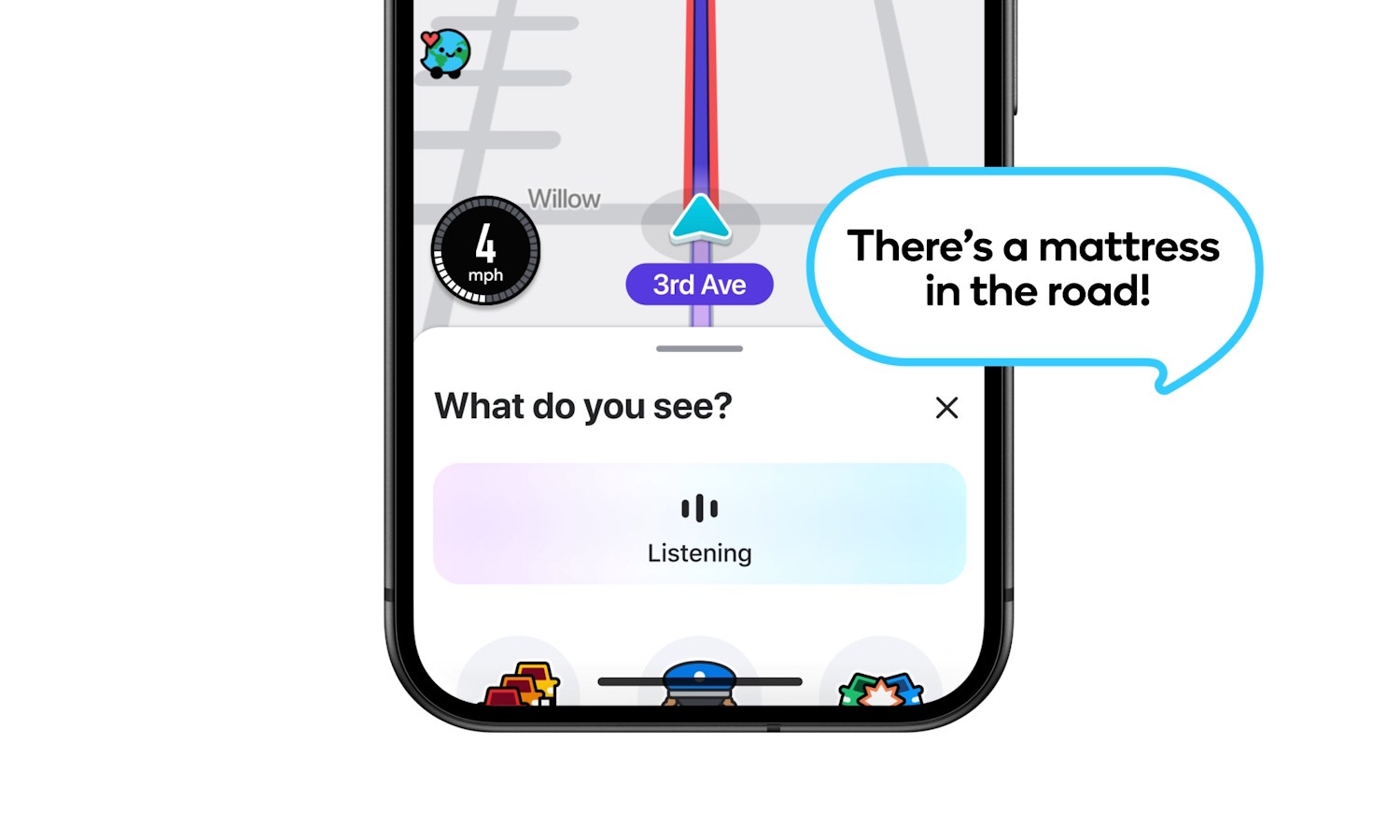Waze Conversational Reporting