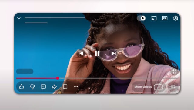 YouTube new UI