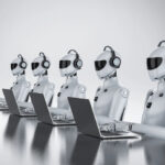 AI robot call center