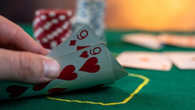 Casino playing cards