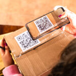 QR code parcel