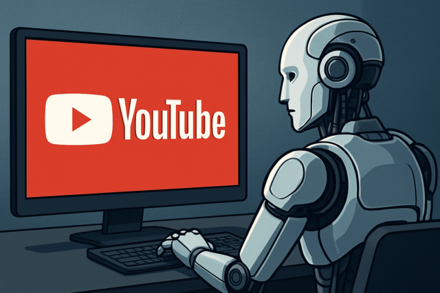 AI content on YouTube