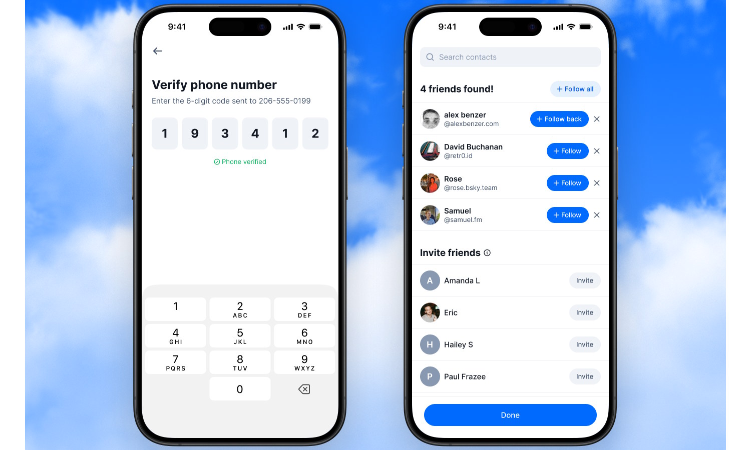 Bluesky Find Friends