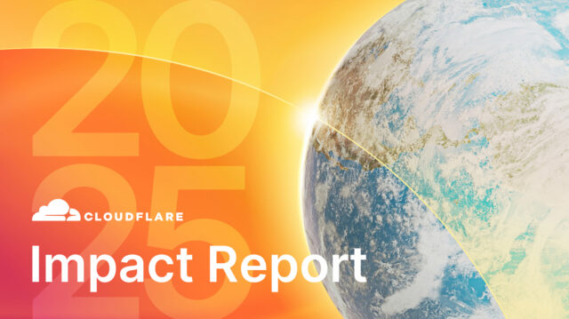 Cloudflare 2025 Impact Report