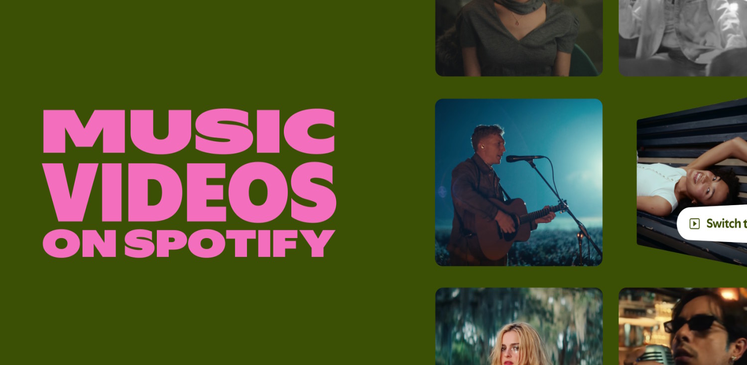 Music videos on Spotify