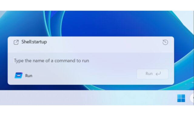 New Run dialog