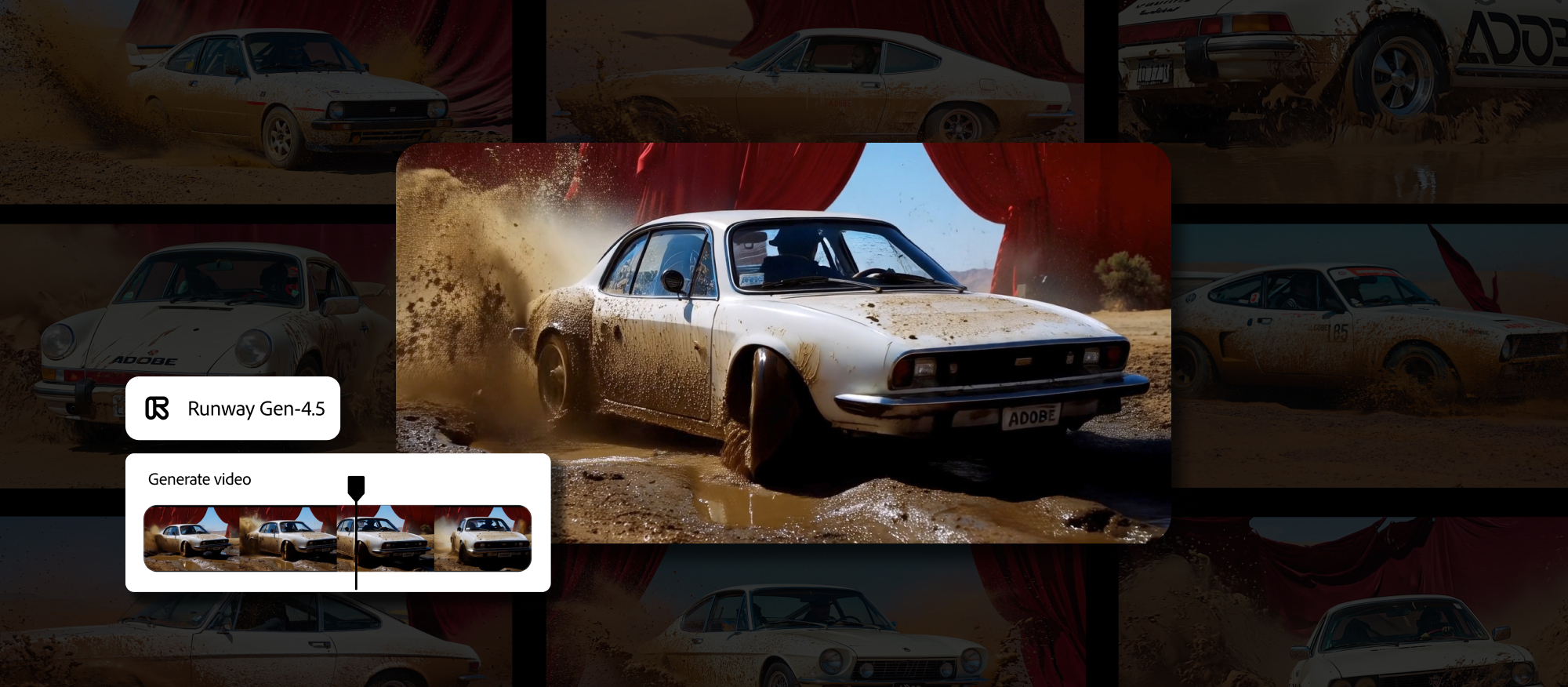 Runway AI video generation in Adobe Firefly