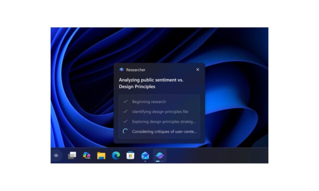 Windows 11 taksbar agents