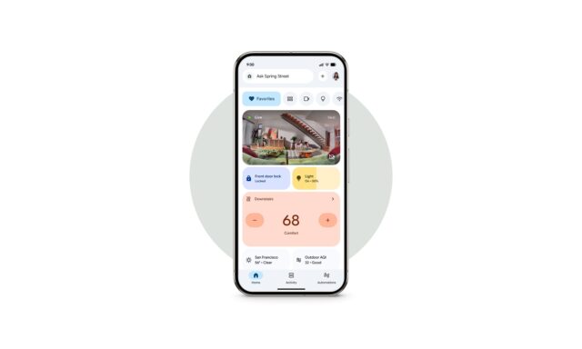 Google Home app