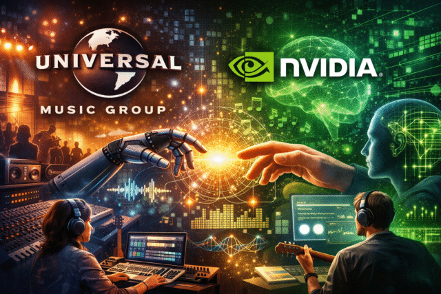 Universal Music Group and Nvidia partner on AI for music creation and discovery