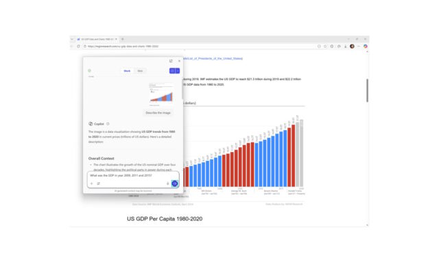 Windows 11 Copilot image descriptions in Narrator