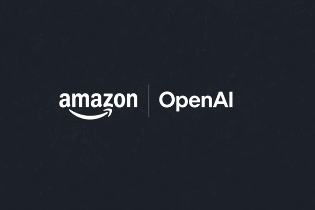 Amazon and OpenAI logos