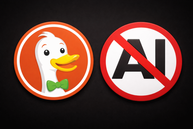 No to AI DuckDuckGo