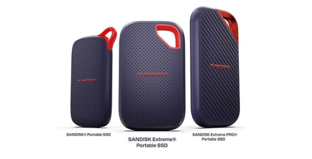Sandisk portable SSDs