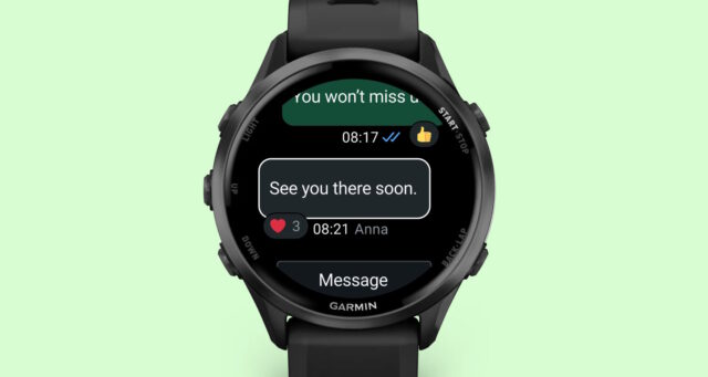 Garmin WhatsApp