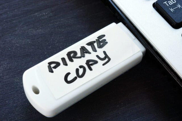 pirate software flash drive