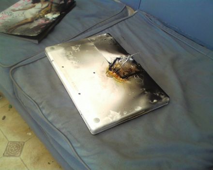 Burnt MacBook Pro