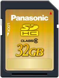 Panasonic 32GB SDHC