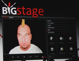 Smashmouth's Steve Harwell in avatar creation mode