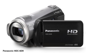 Panasonic HDC-HS9 high-definition camcorder