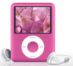 Pink iPod Nano