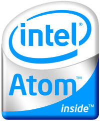 Intel Atom processor logo