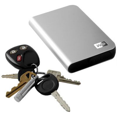 Western Digital's 320 GB portable Passport Studio HDD for Mac