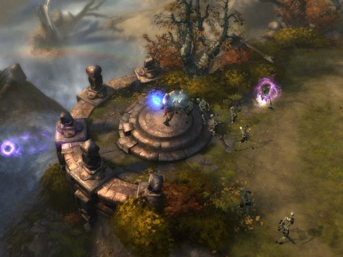Screenshot from the forthcoming Diablo III