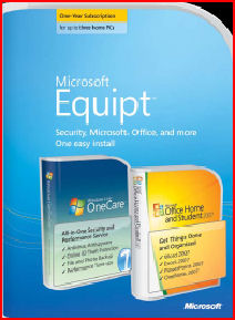 Microsoft Equipt retail box cover
