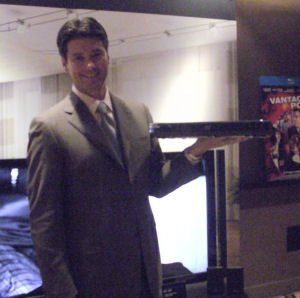 Sony's new BDP-S350 Blu-ray player, announced July 16, 2008