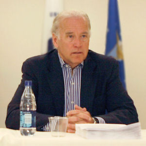 US Senator Joseph R. Biden (D - Del.), 2008 Democratic Party nominee for Vice President