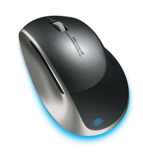Microsoft's blue laser-endowed Explorer BlueTrack mouse