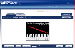 MySpace myAds creation tool