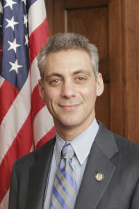 Congressman Rahm Emanuel (D - Ill.), soon to be Pres. Obama's chief of staff