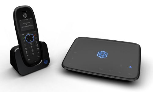 Ooma's VoIP-based Telo pre-paid phone, which offers service that's said to be "free for life."