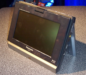 Panasonic portable Blu-ray player