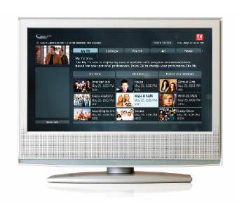 Macrovision's Neon IPG displaying TV Guide