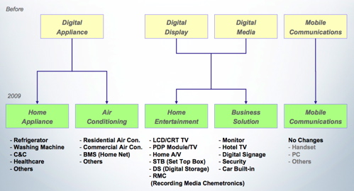 LG Restructuring Plan