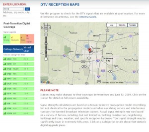 dtv reception area map fcc oklahoma receptivity showing example service city advertisement