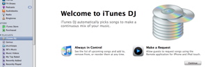 new iTunes DJ feature