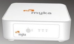 Myka BitTorrent set top box