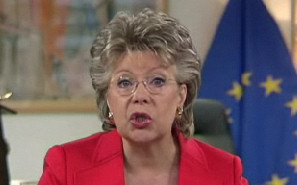 European Commissioner for the Information Society Viviane Reding, in a weekly address April 14, 2009.