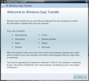 windows easy transfer download xp Windows 7 easy transfer (windows) download.